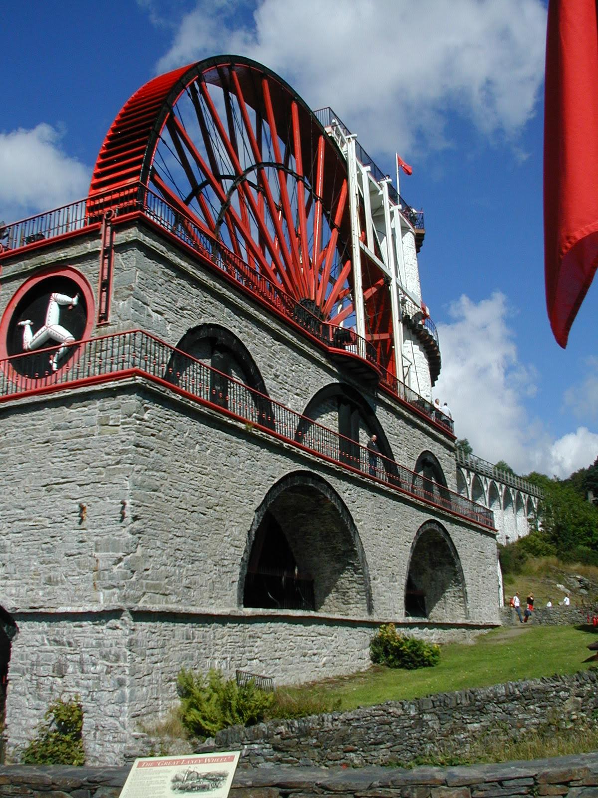 crimson kettle The Great Laxey Wheel
