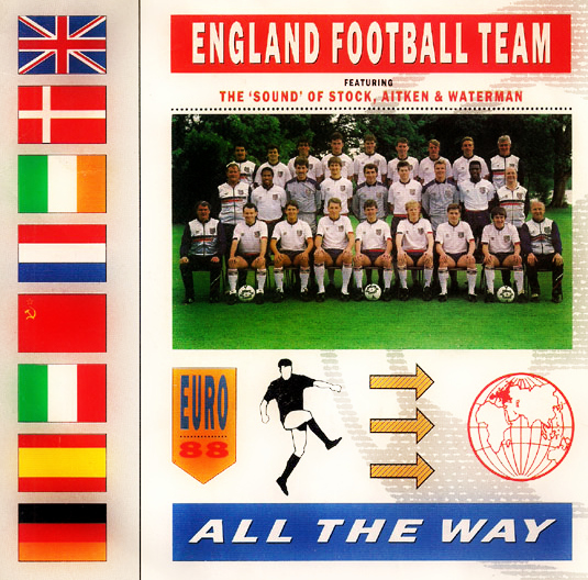 Alors, EURO ? EUROVISION: All the (no) way. England football team (1988).