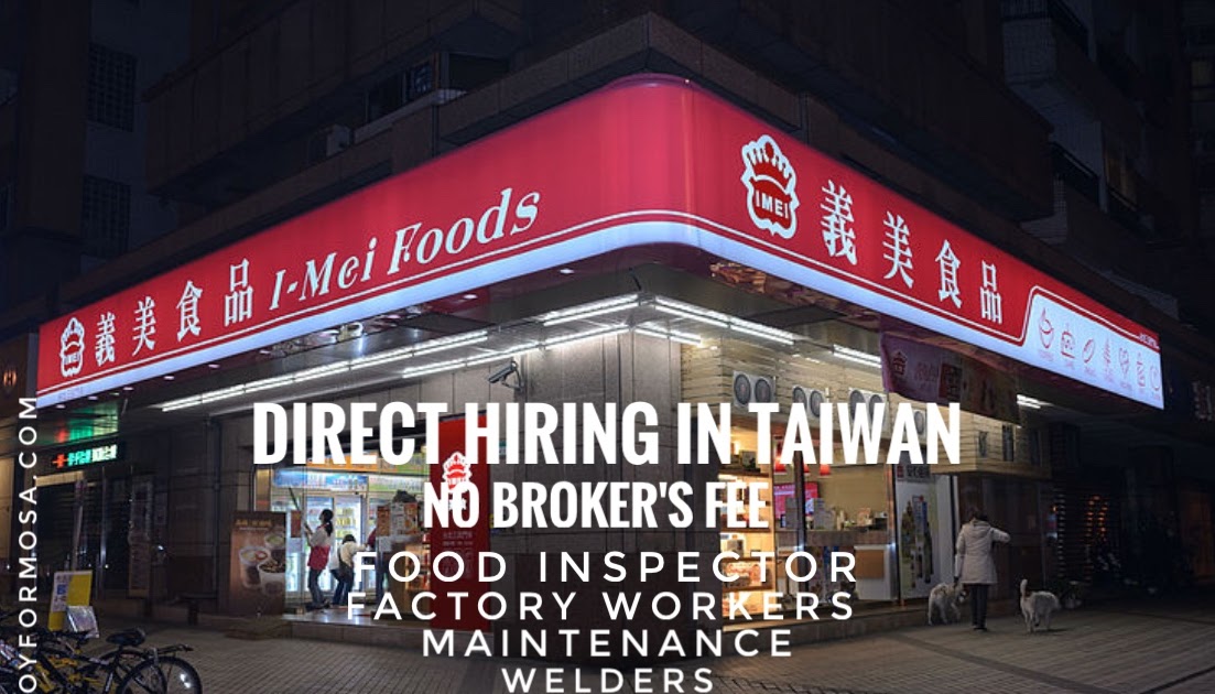 Job Hiring IMEI Foods Co Ltd now hiring factory workers directly in