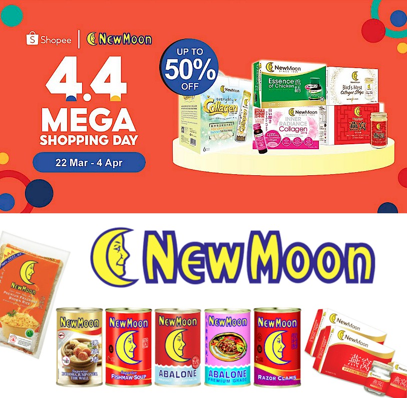 New Moon Promotion With Up To 50 Off From 22 March To 4 Apr All