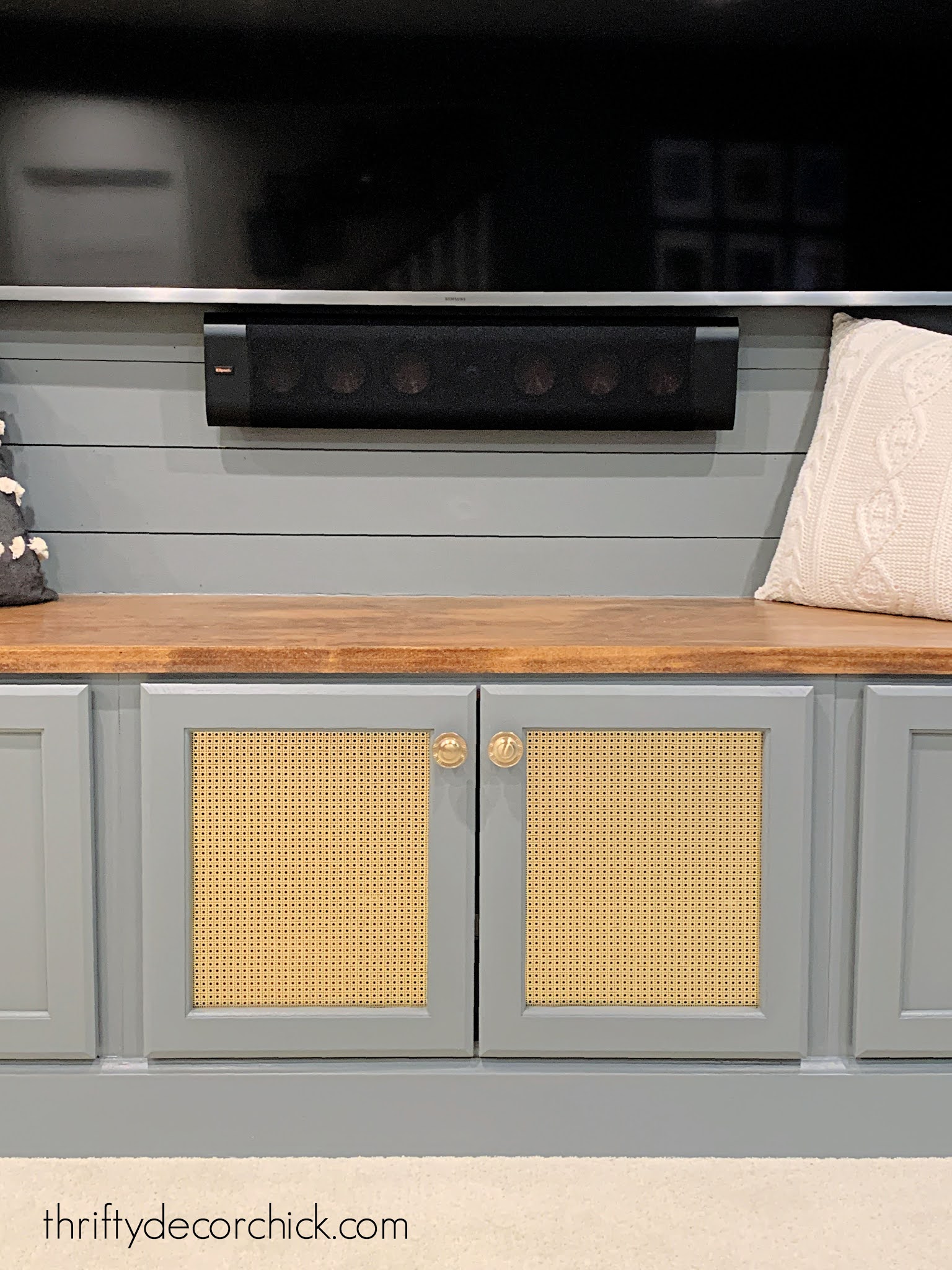 Hide the TV components & use your remote Thrifty Decor Chick