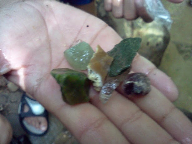 Hiddenite NC Emeralds Aquamarine Gems Found in Creek