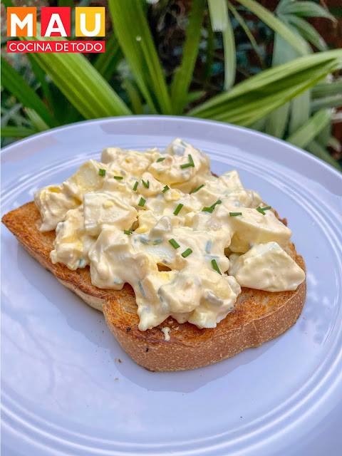 mau cocina de todo receta ensalada de huevo duro cocido facil barato