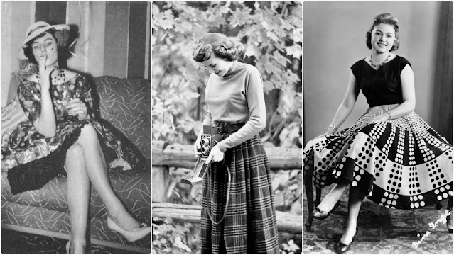 30 Cool Photos Show Fashion Styles of the ’50s Young Ladies ~ Vintage ...