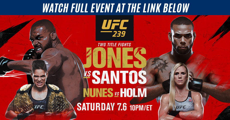 ufc 239 live stream free