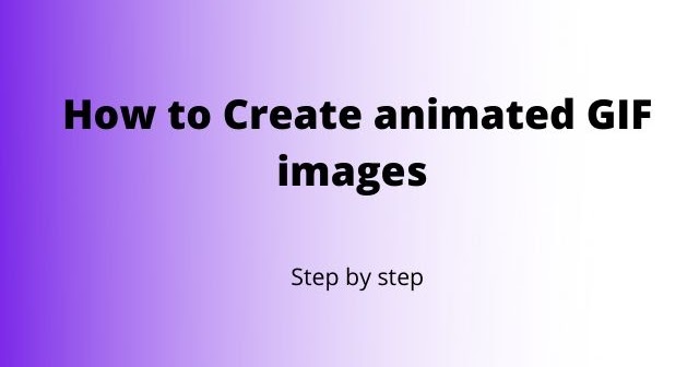Best gadgets: How to create animated gif gimp step by step