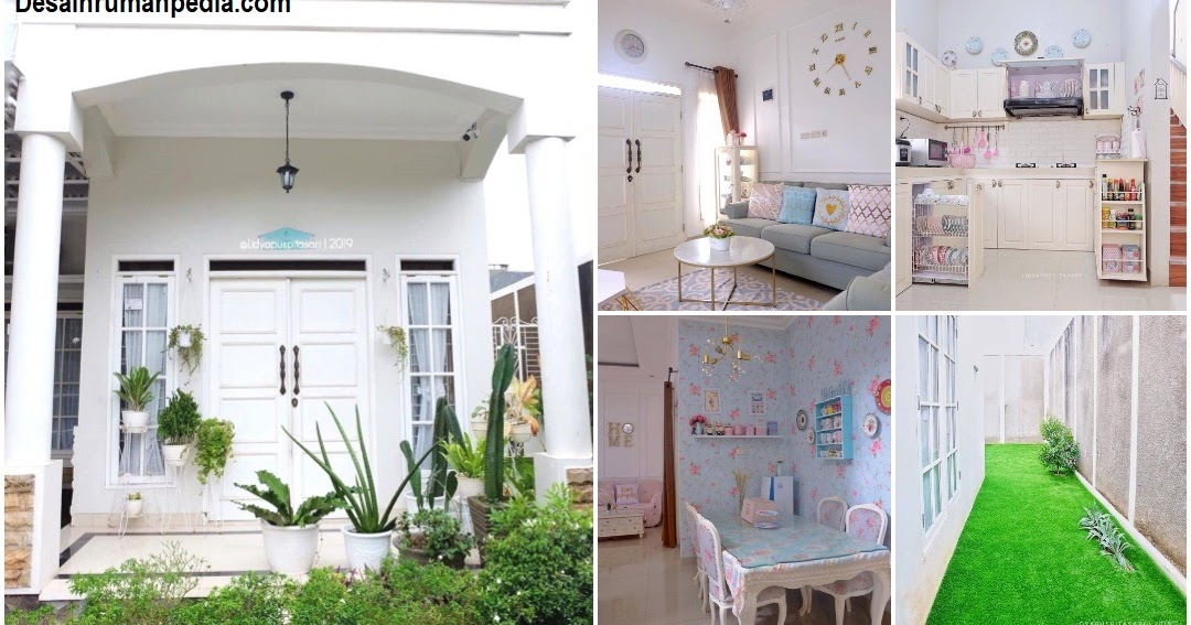 Desain Rumah Minimalis Nuansa Putih dengan Dekorasi Interior Serba
