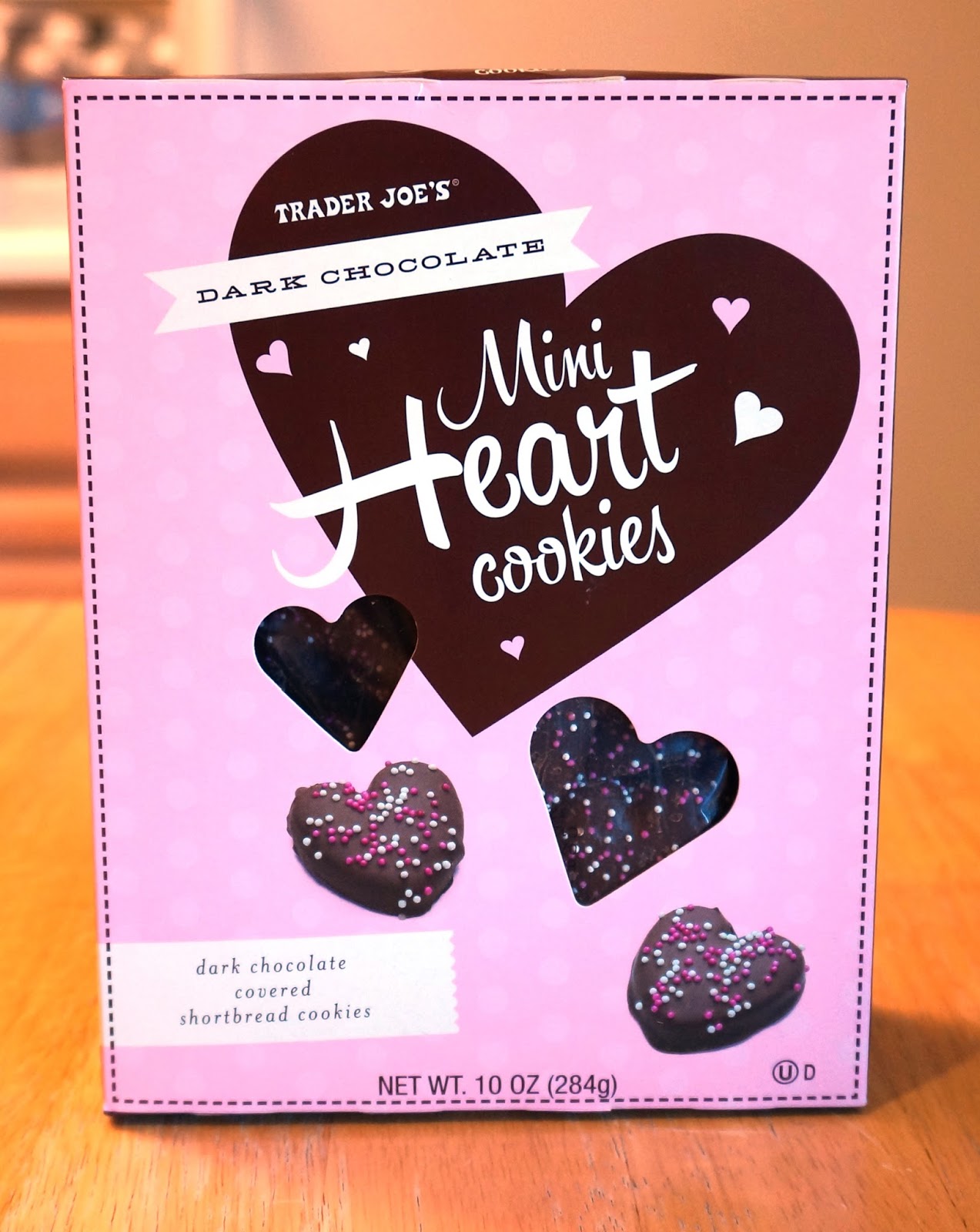 Exploring Trader Joe's Trader Joe's Dark Chocolate Mini Heart Cookies