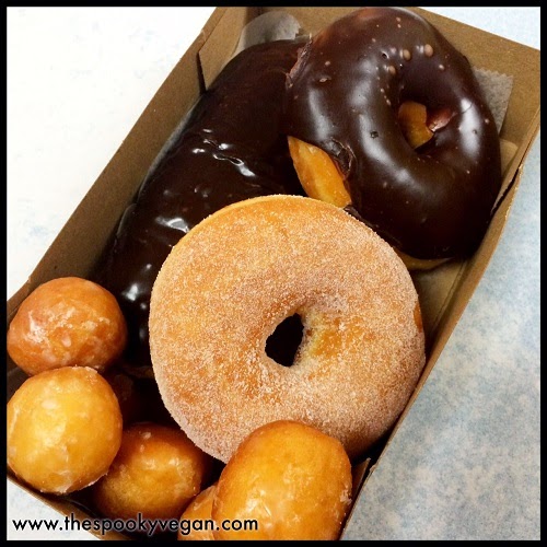 The Spooky Vegan New Raised Vegan Donuts at The Donuttery in