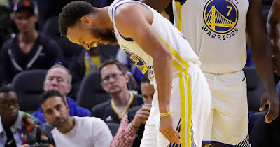 Stephen Curry Cedera Patah Tangan Kiri