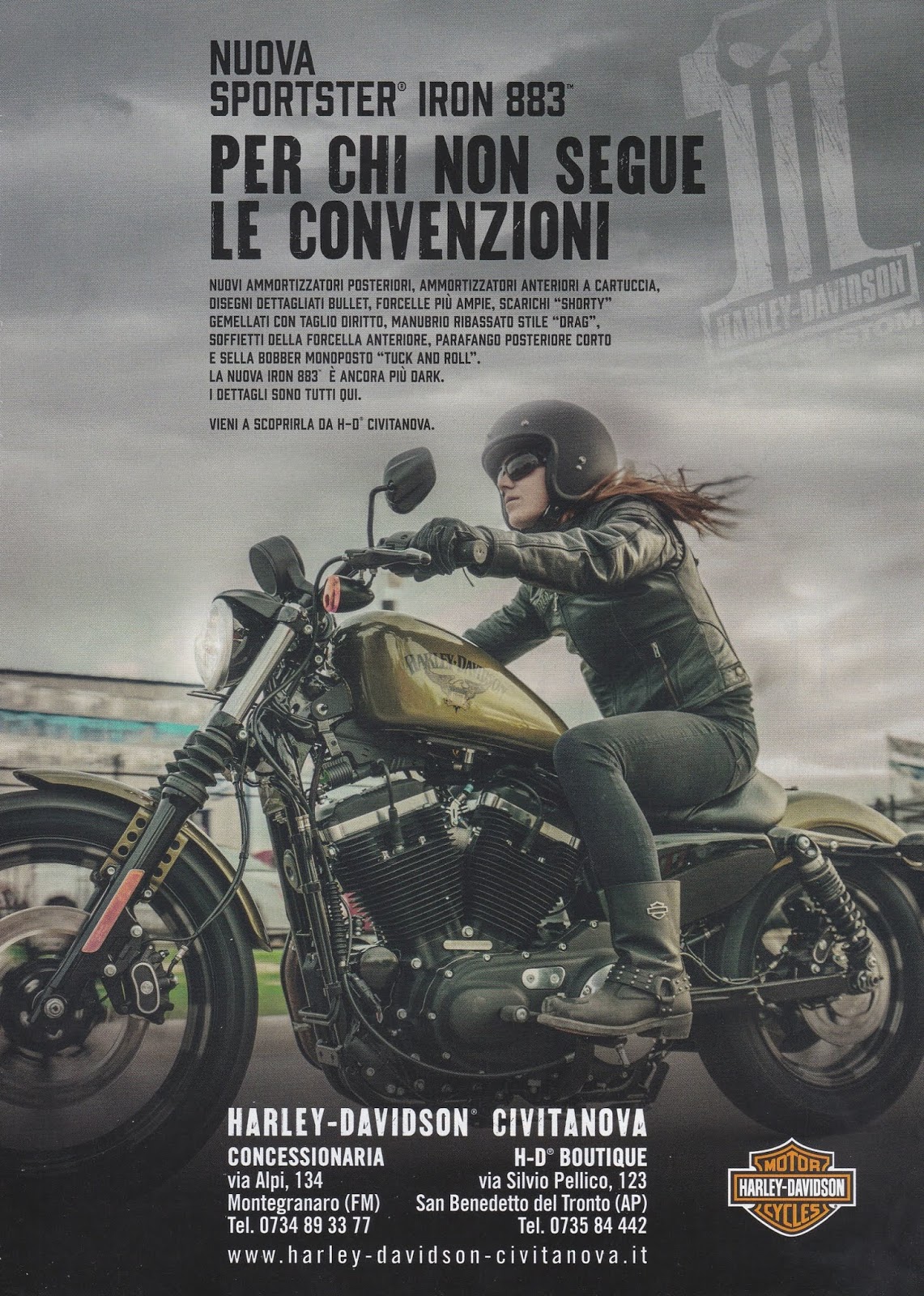 The Legend Of Harley Davidson Sportster Hd Civitanova Marche