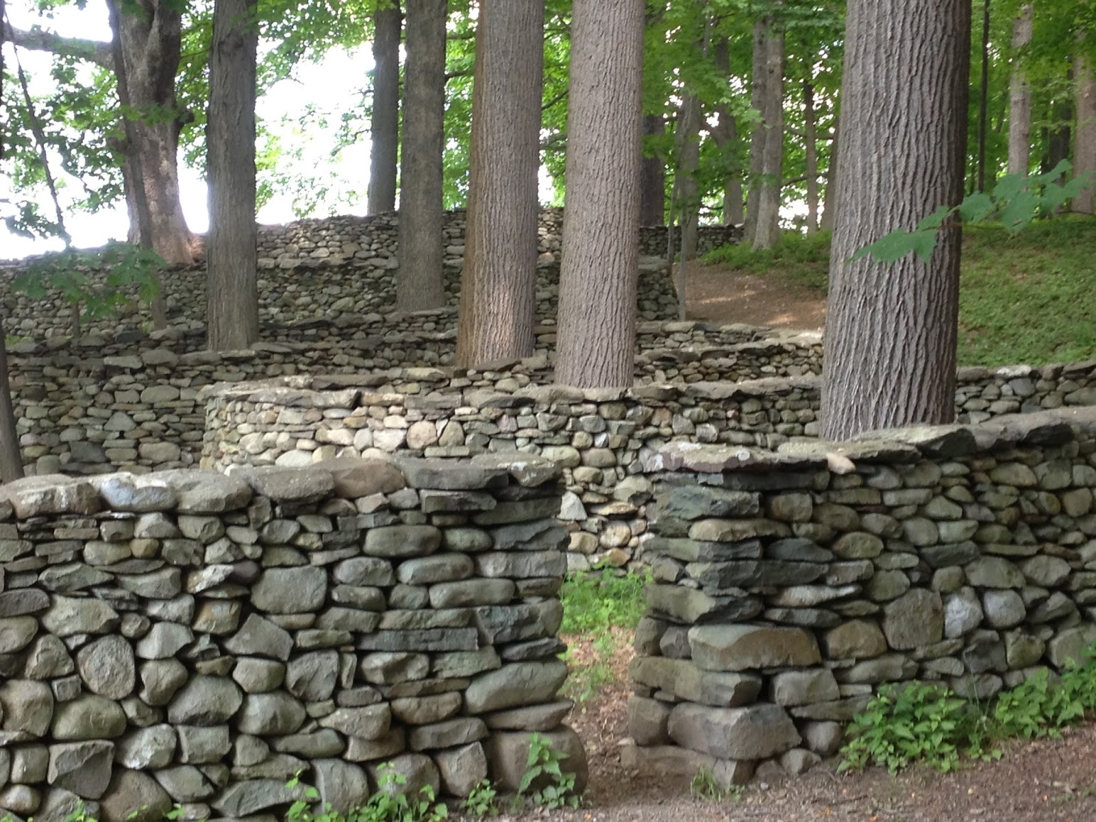 Always Be An Emerging Artist Andy Goldsworthy's "Storm King Wall"
