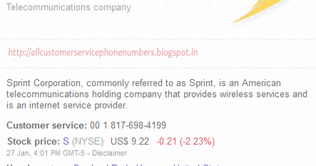 sprint customer serivce