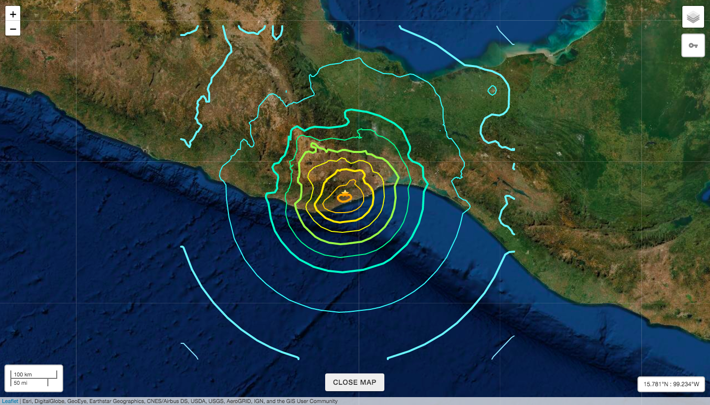 Mexico "Live It to Believe it" EARTHQUAKE IN OAXACA
