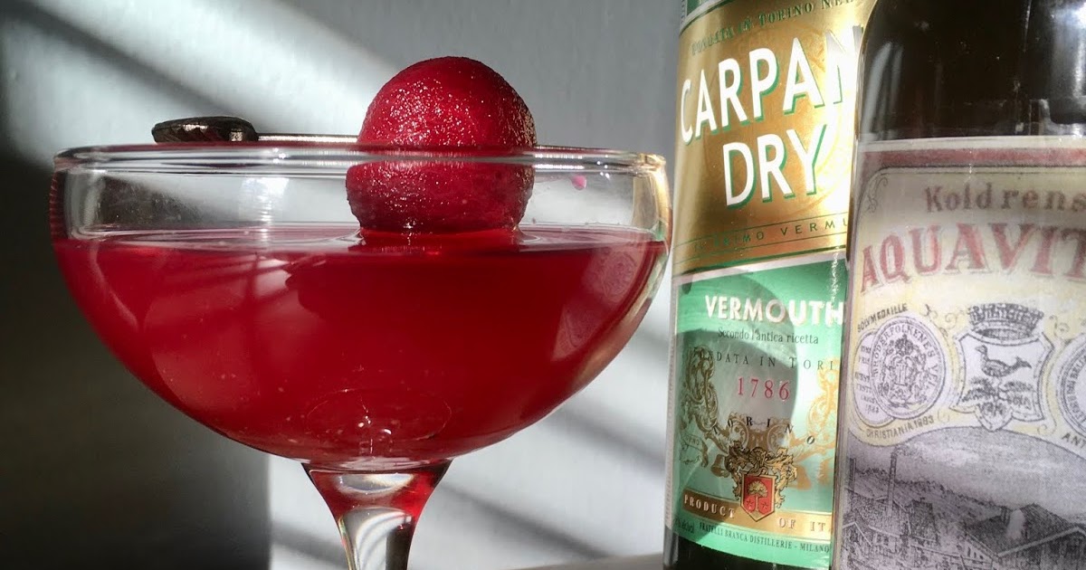 The Jolly Bartender AquaBeet Martini (Original Recipe)