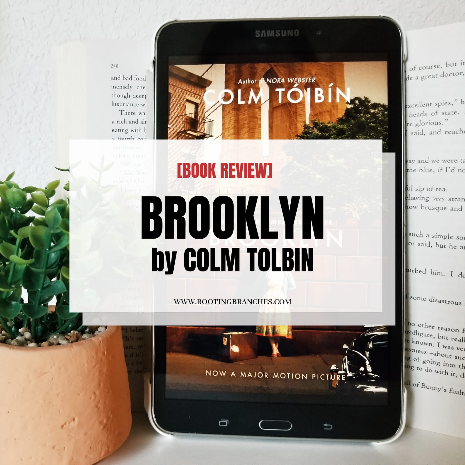 Brooklyn by Colm Tóibín | Book Review [spoiler free] | Rooting Branches