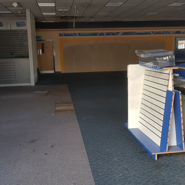 The last remnants of Blockbuster Video in Manchester
