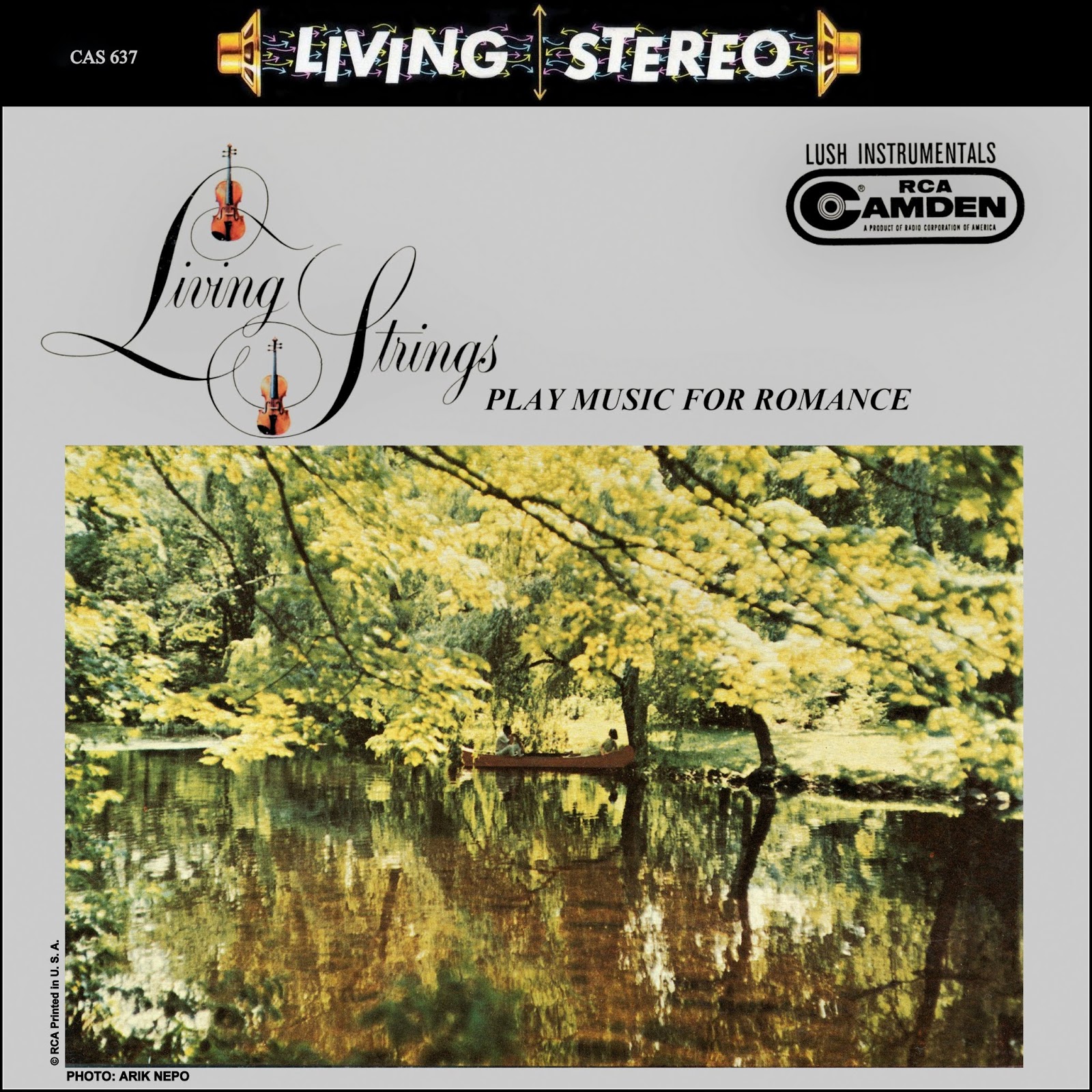 The Vinyl Cloak The Living Strings Play Music For Romance [1960]