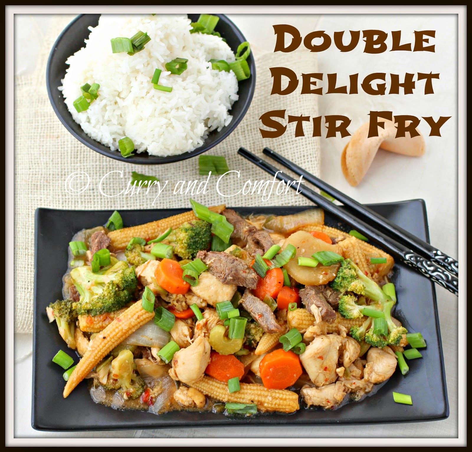Kitchen Simmer: Double Delight- Chicken and Beef Stir Fry # ...