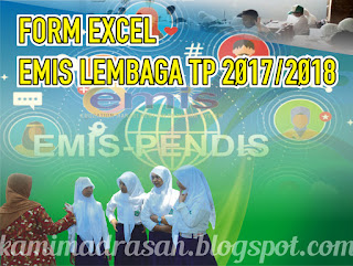 Form Isian Emis Madrasah Format Excel