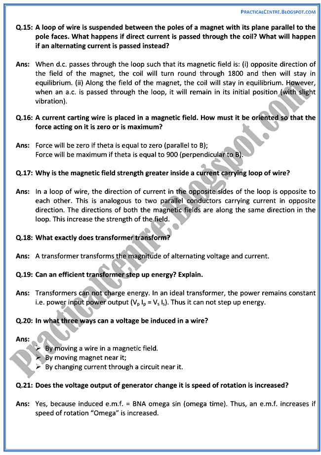magnetism-and-electromagnetism-question-answers-physics-12th