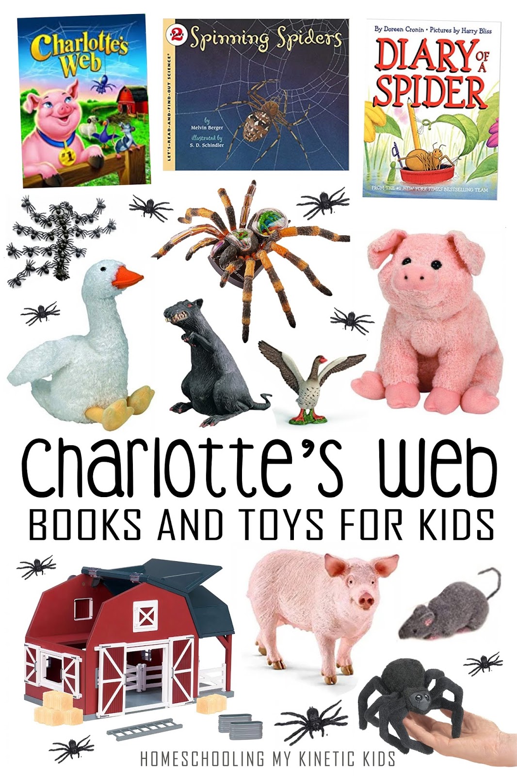 charlotte's web stuffed animals