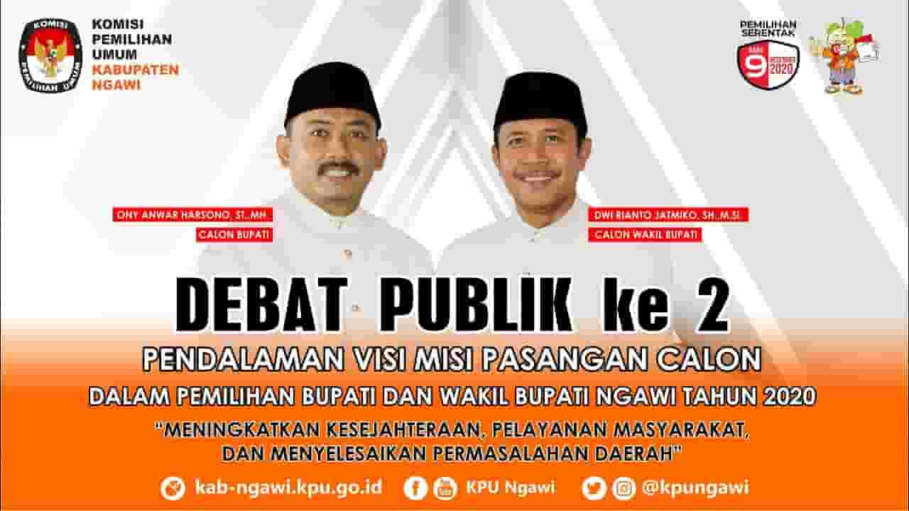 bupati ngawi terbaru Bupati Ngawi Mas Onny Nyoblos Bersama Istrinya Ana Mursyida di TPS