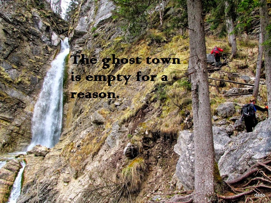 The Ghost Town is Empty for a Reason- Motivational Quotes