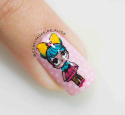 unhas boneca decoradas surprise lol essa