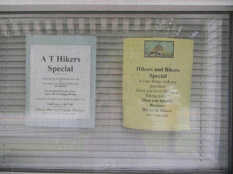 SWAC Girl Sweet treats at Afton Mountain Ice Cream Shoppe