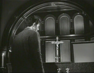 Farley Granger in a scene from the 1950 film EDGE OF DOOM