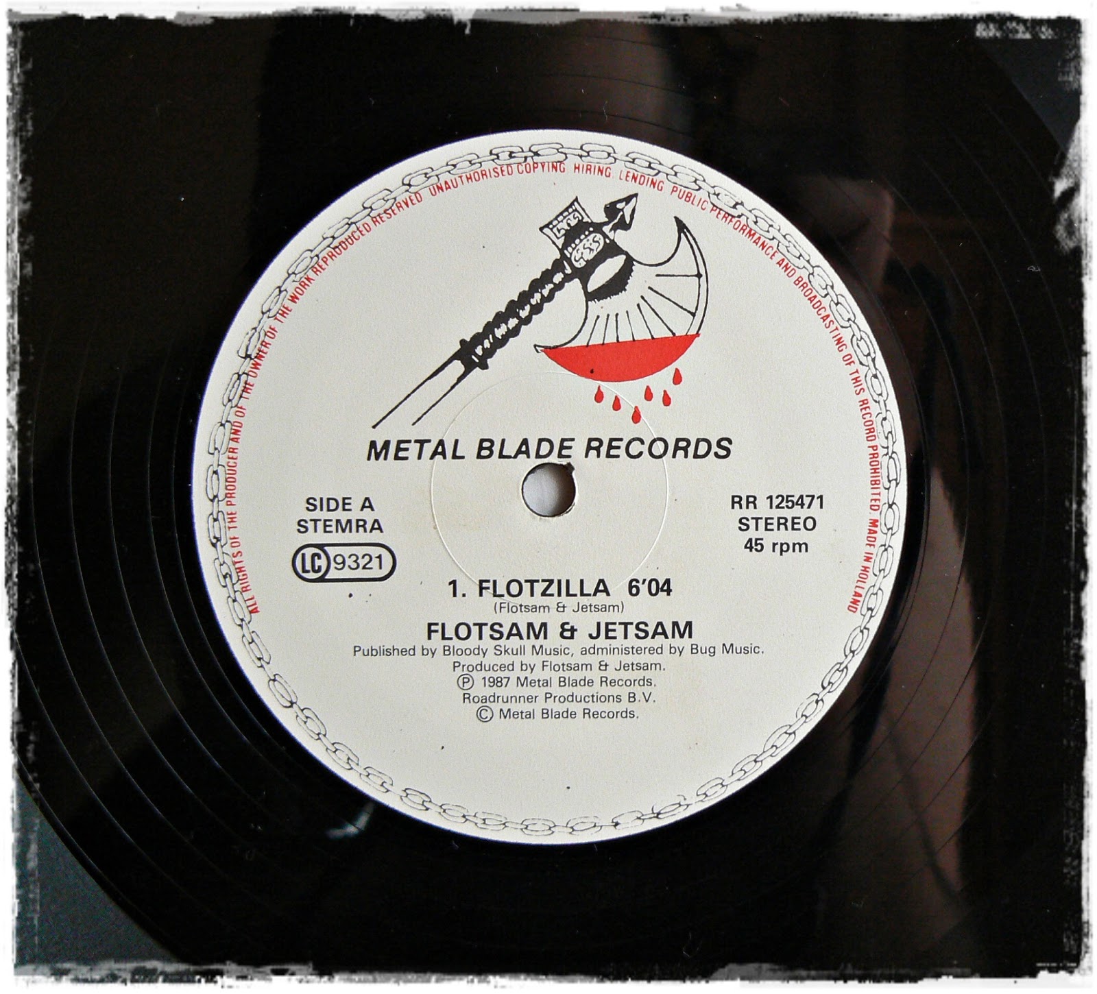 ZEPPELIN ROCK Flotsam and Jetsam Flotzilla (1987) Crítica del disco