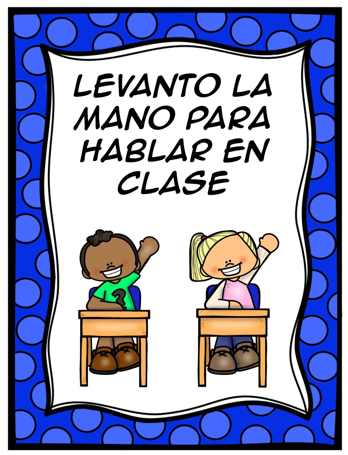 Fichas de Primaria Normas en el salón de clases Fichas de Primaria Normas en el salón de clases