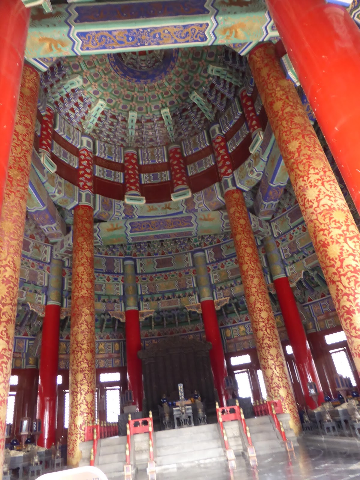 Templo Del Cielo Beijing Interior