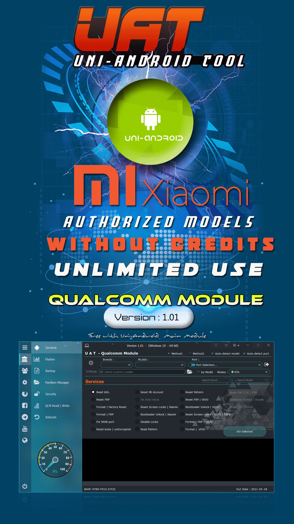 Uni Android Tool Uat Qualcomm Module V1 01 Tembel Panci