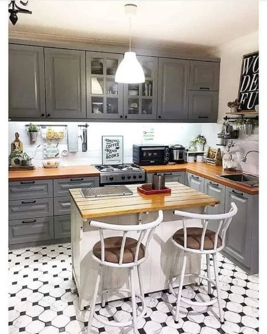 desain inspiratif  dapur rumah minimalis
