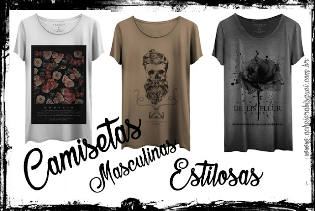 camisetas masculinas estilosas