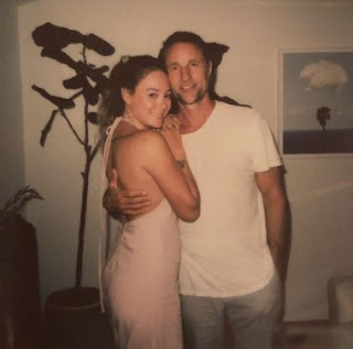 Martin Henderson with his former girlfriend Aisha
