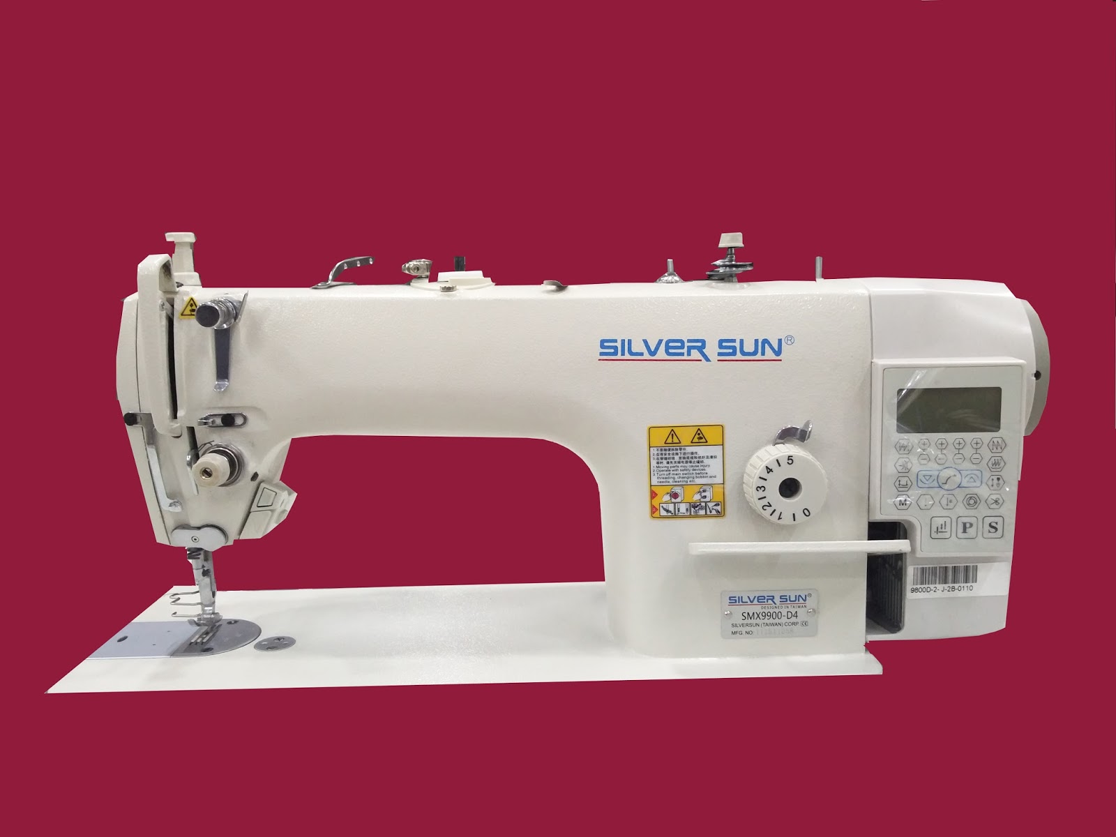 Silverun Industrial Sewing & Embroidery Machines SMX9900 & Singer Machine