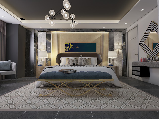 Indian Master Bedroom Interior Design