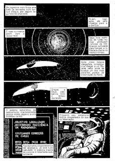 Página de Heróis, escrito e desenhada por Jorge Luiz