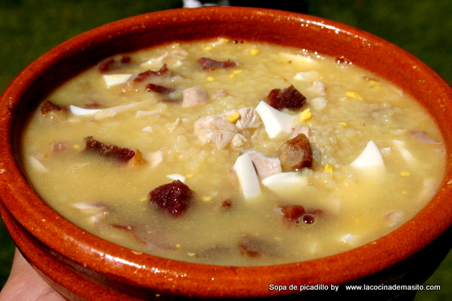 sopa de picadillo para las recetas fáciles de maría