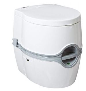 Porta Potti Curve Portable Toilet for RV | camping | vans | trucks | healthcare | boats – model 550E