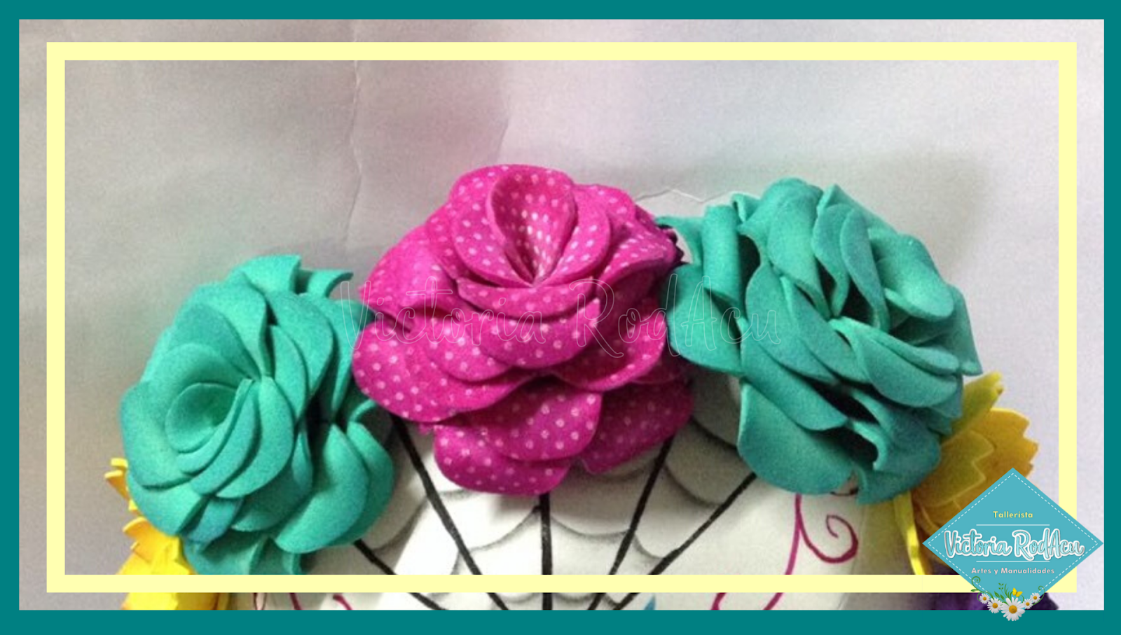 Victoria Rodacu Manualidades Mascara De Catrina Dia De Los Muertos Halloween