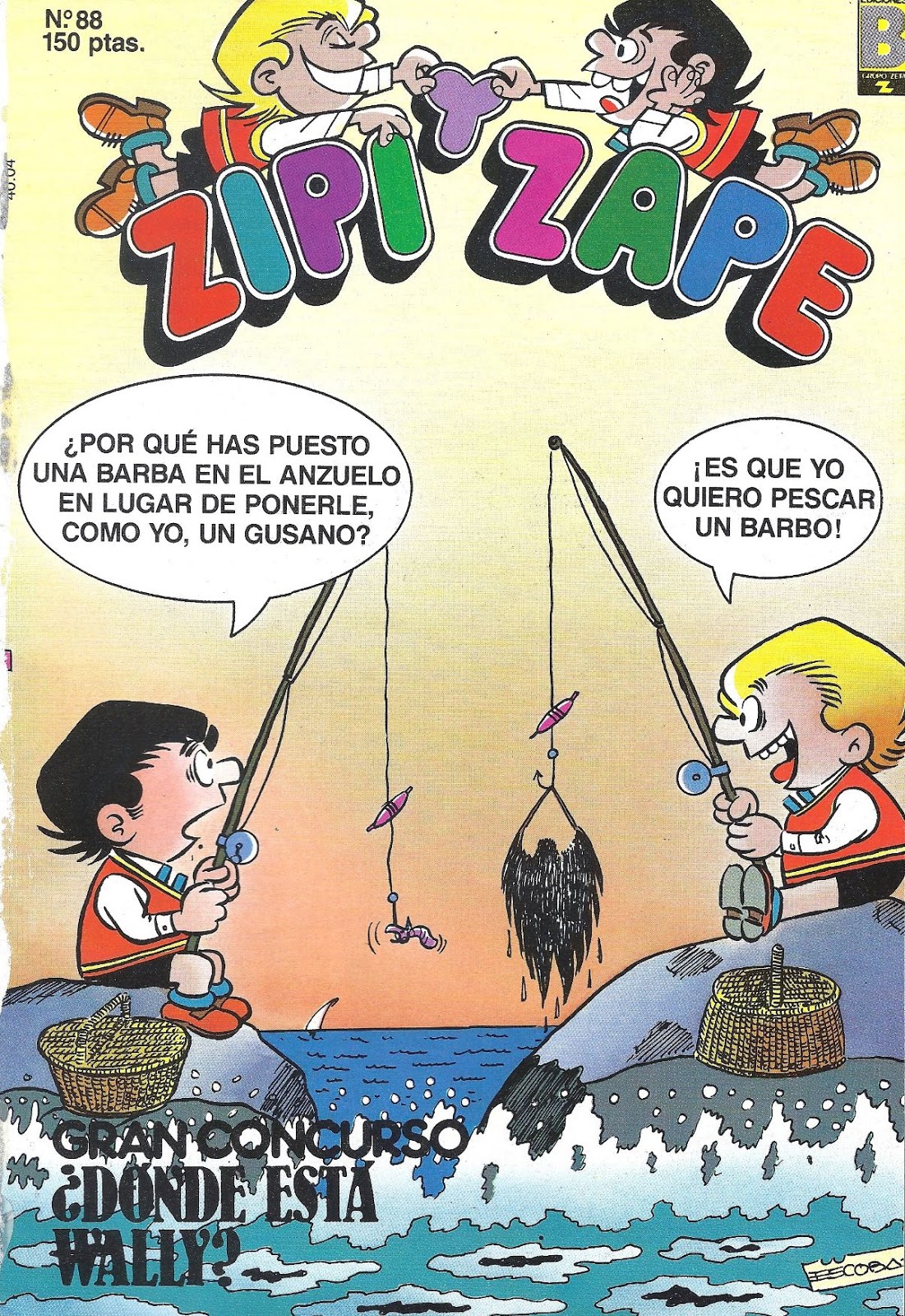 Aquellos inolvidables tebeos... ZIPI ZAPE / ZIPI Y ZAPE Nº 88