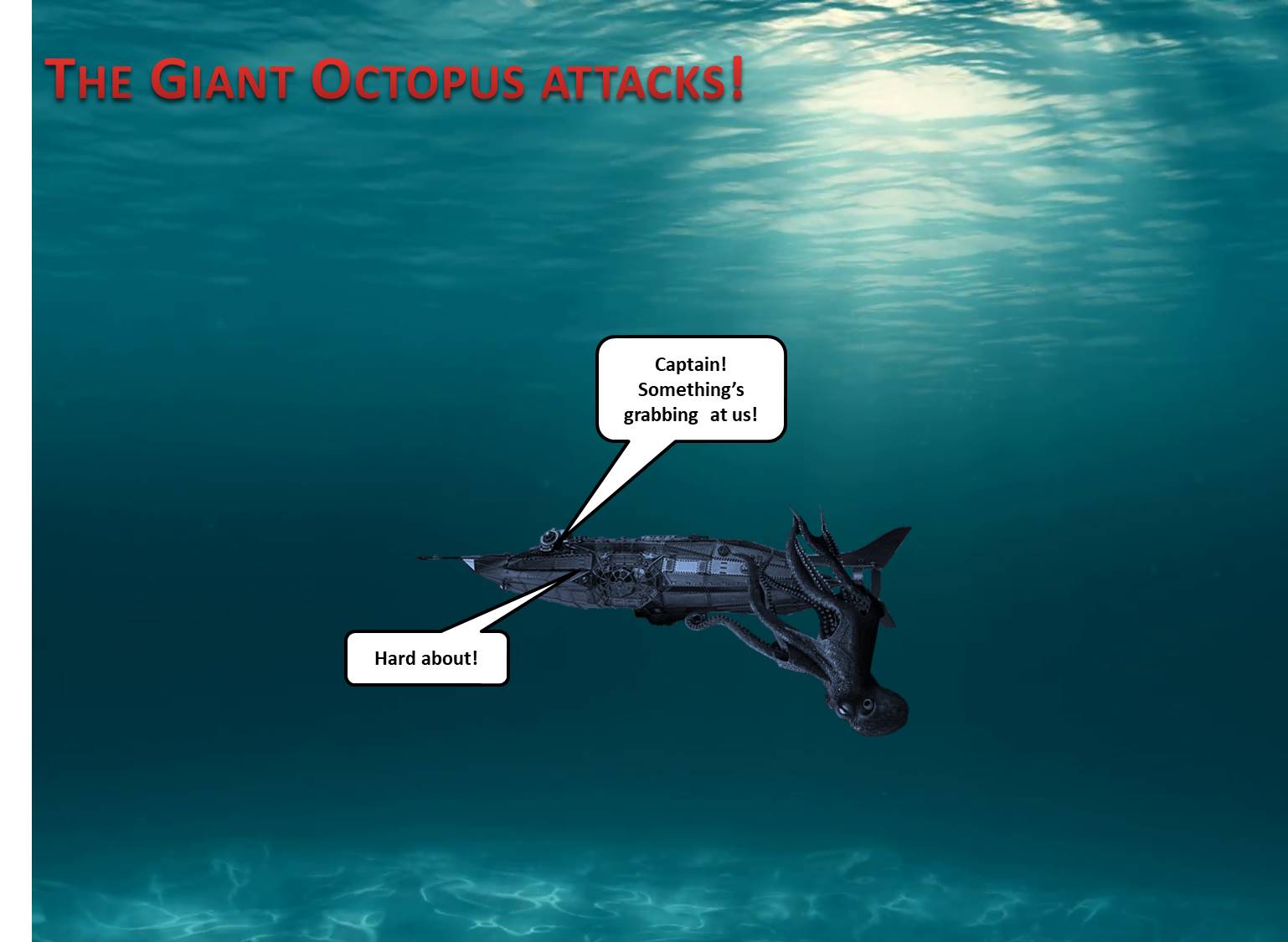 2 Hour Blog Adventures with Captain Nemo The Nautilus vs. the