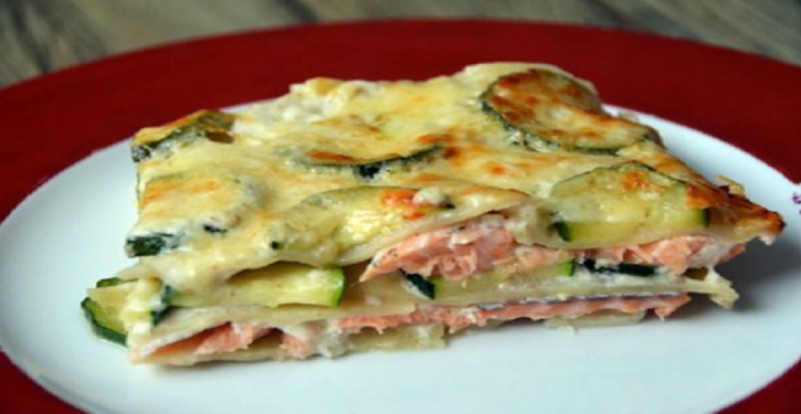 Healthy Recipe: Delicious Lasagna With Salmon And Zucchini