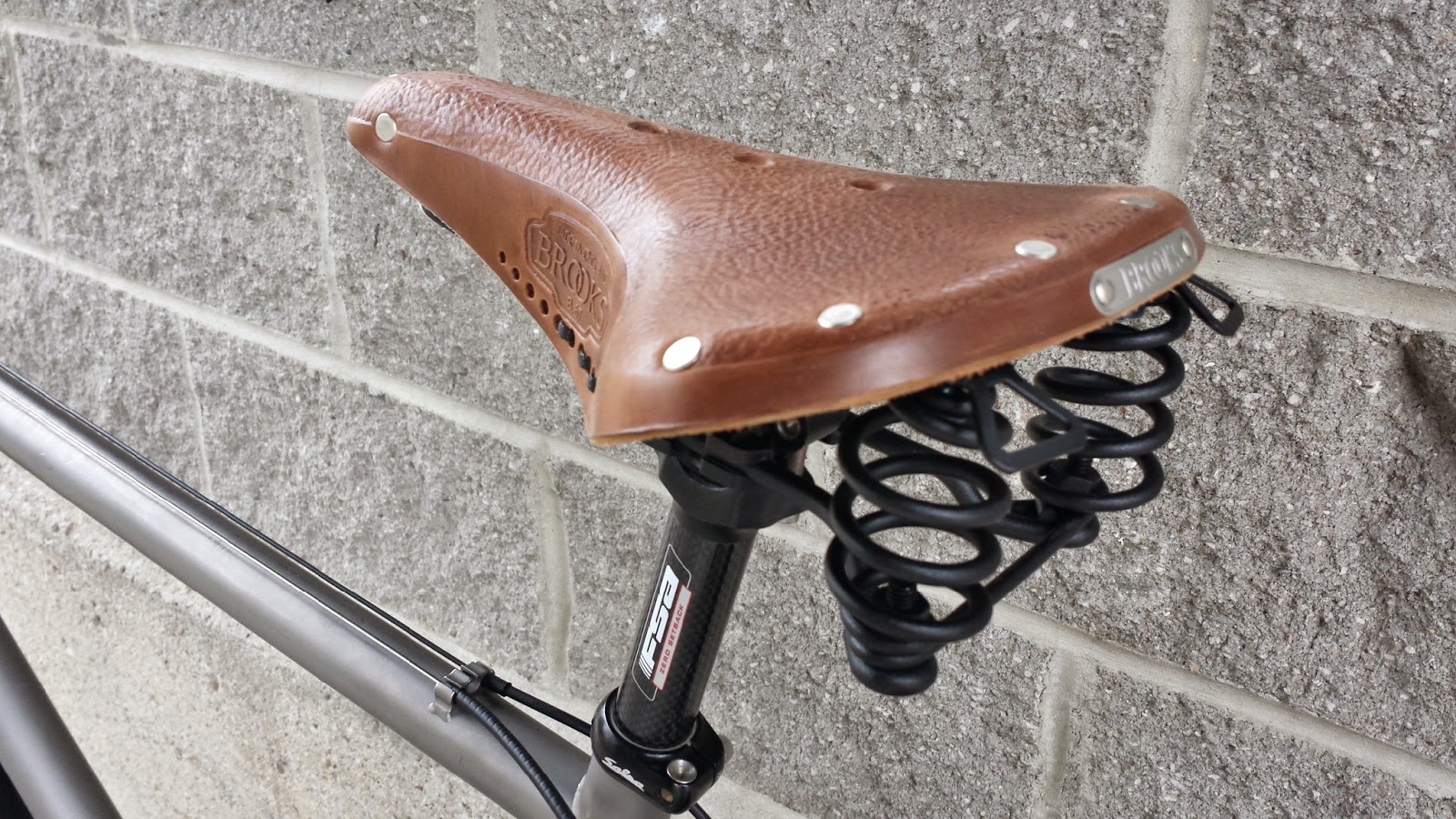 brooks sprung saddle