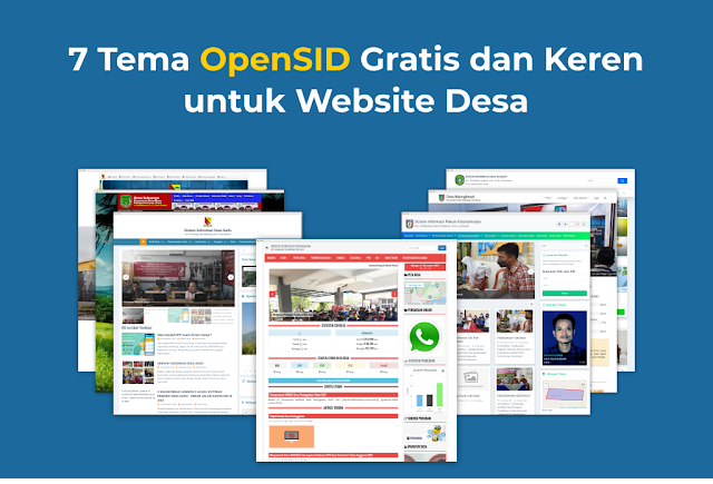 7 Tema OpenSID Gratis dan Keren untuk Website Desa