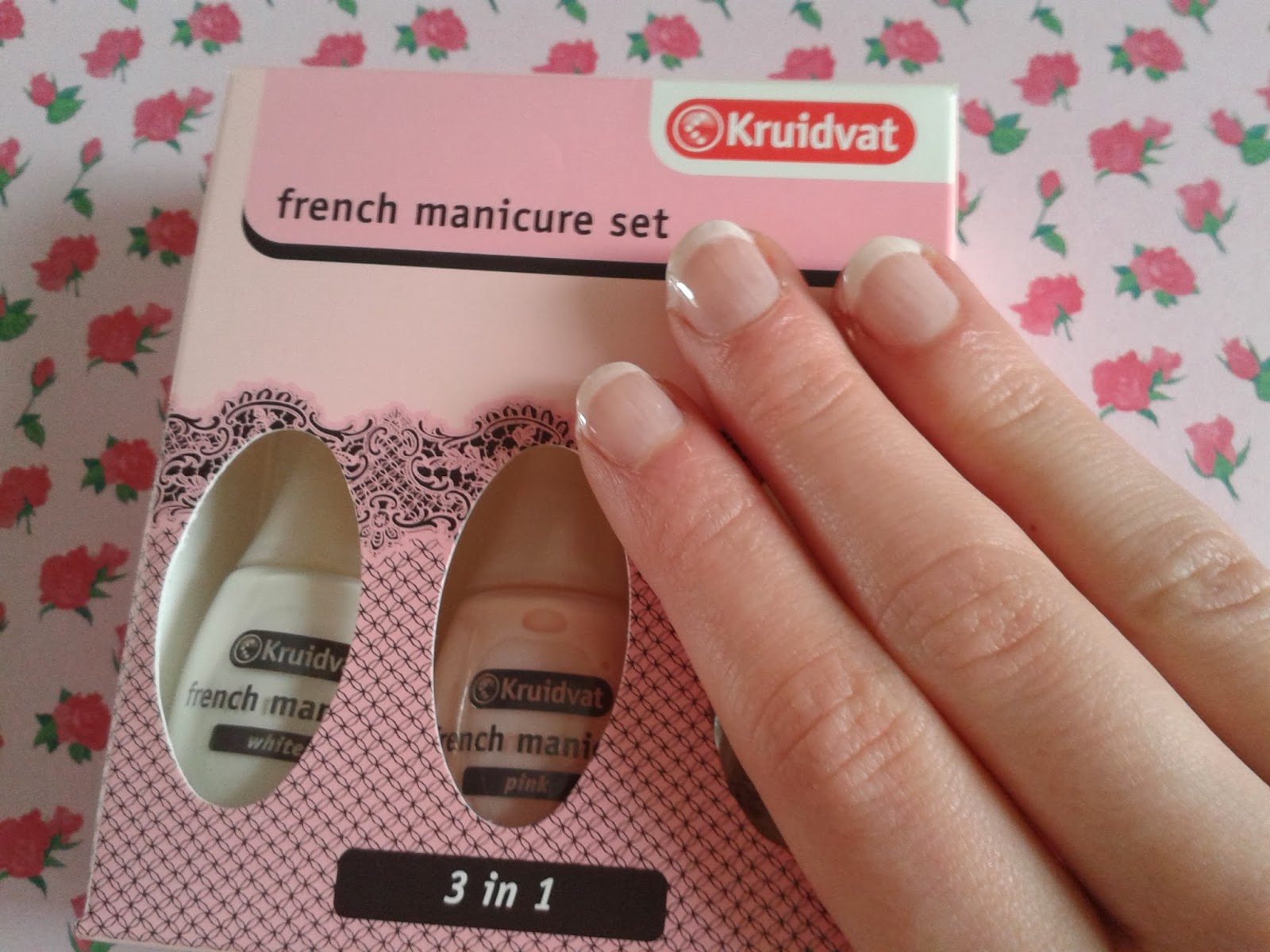 Versterken Grote hoeveelheid pop Kimmiesbeauty: French Manicure set Kruidvat